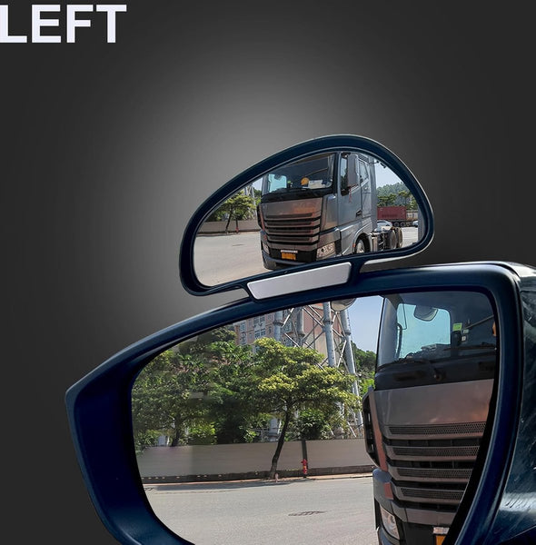 2 Pieces (Right And Left) Rearview Mirror Banana Exterior Adjustable Blind Spot Car 16Cm Universal 360 Car/Caravan Accessories Mirrors