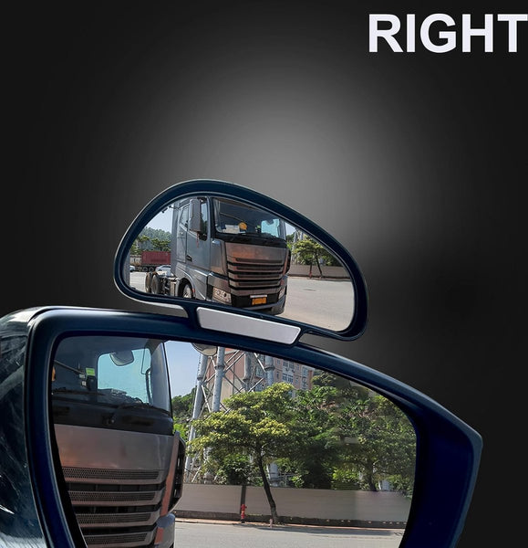 2 Pieces (Right And Left) Rearview Mirror Banana Exterior Adjustable Blind Spot Car 16Cm Universal 360 Car/Caravan Accessories Mirrors