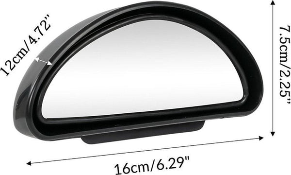 2 Pieces (Right And Left) Rearview Mirror Banana Exterior Adjustable Blind Spot Car 16Cm Universal 360 Car/Caravan Accessories Mirrors