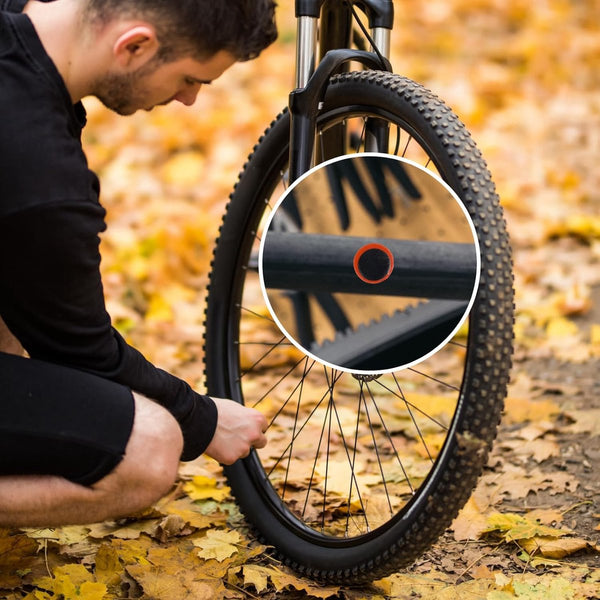 96 Piece Bicycle Tire Patch Kit Round & Rectangular Rubber Patches Bike Tools