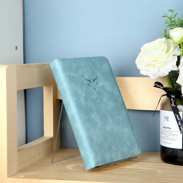 Acrylic 8 Pieces Adjustable Plate & Phone Holder Stand Bookends