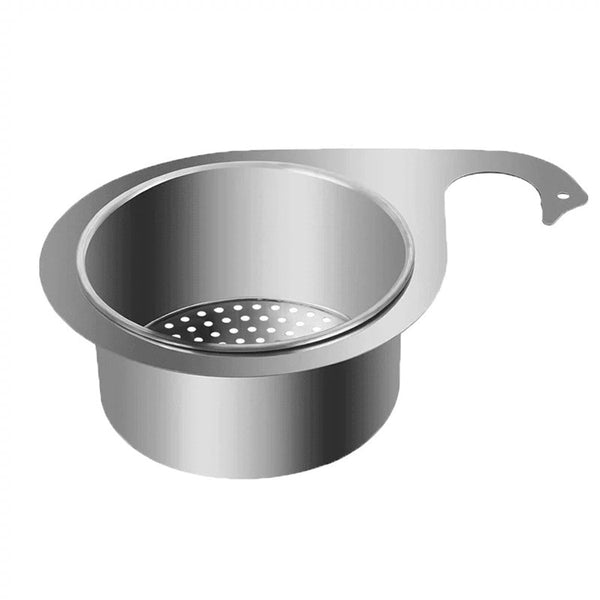 Colander Sink 21*5.8 Cm Kitchen Utensils Silver Stainless Steel Basket Suitable For Use Colanders Strainers & Sifters