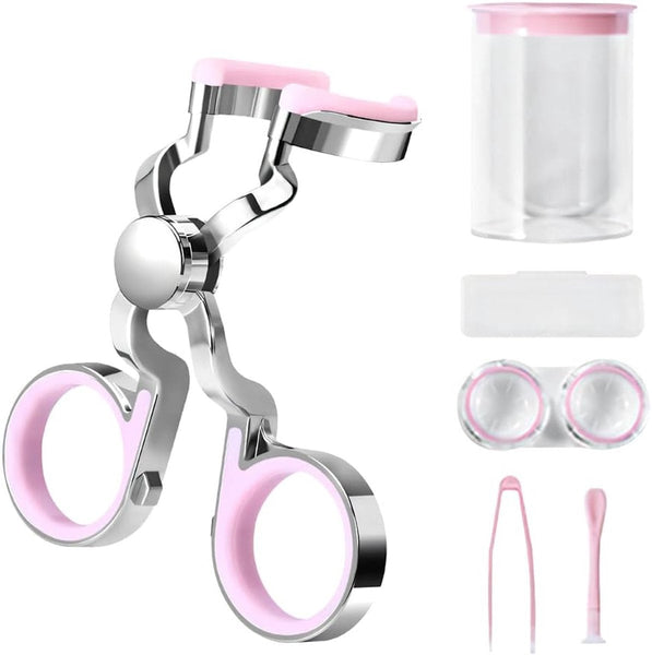 Contact Lens Wearing Aids Eyelid Inserter Remover Stretcher Suction Cup Holder Silicone Soft Pink Contact Lens Storage & Equipment