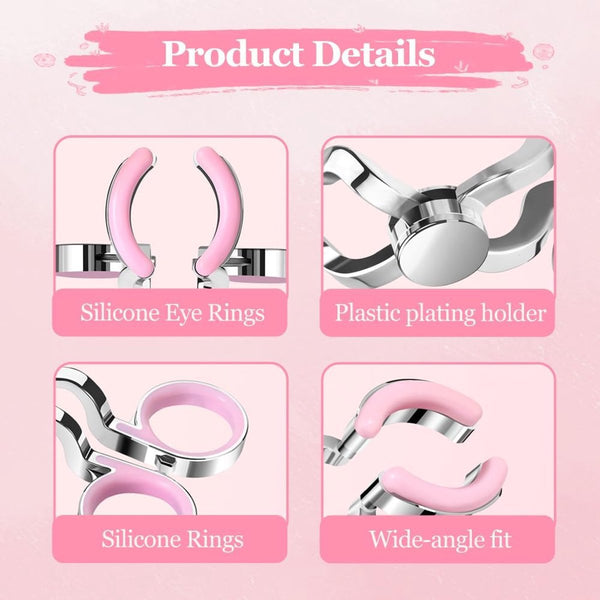 Contact Lens Wearing Aids Eyelid Inserter Remover Stretcher Suction Cup Holder Silicone Soft Pink Contact Lens Storage & Equipment