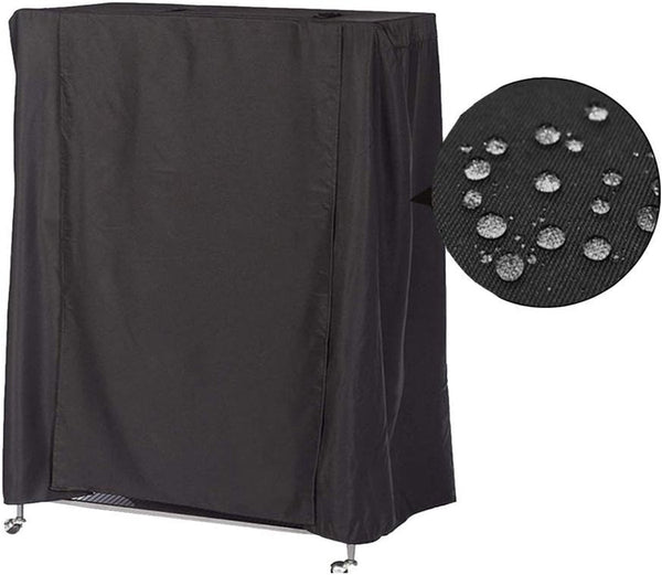Waterproof Parrot Cage Cover 210D Oxford Cloth 104X69x122cm Black Bird Cages