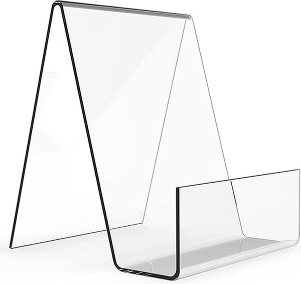 Bookend Transparent Holder Stand Acrylic 75*90*105Mm Bookends