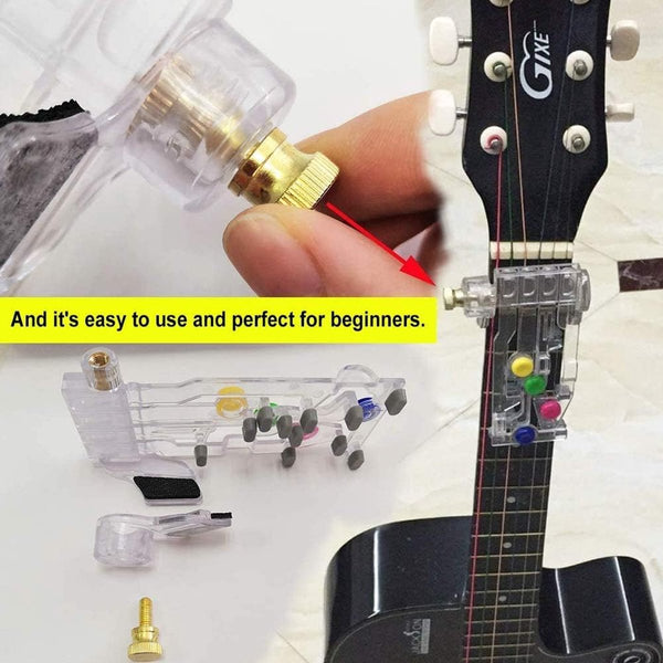 Classical Chord Learning Buddy Playing Assistant Guitar Scale Fretboard Notes Sticker For Bonus Best Study And System Lover Beginner Accessories Guita