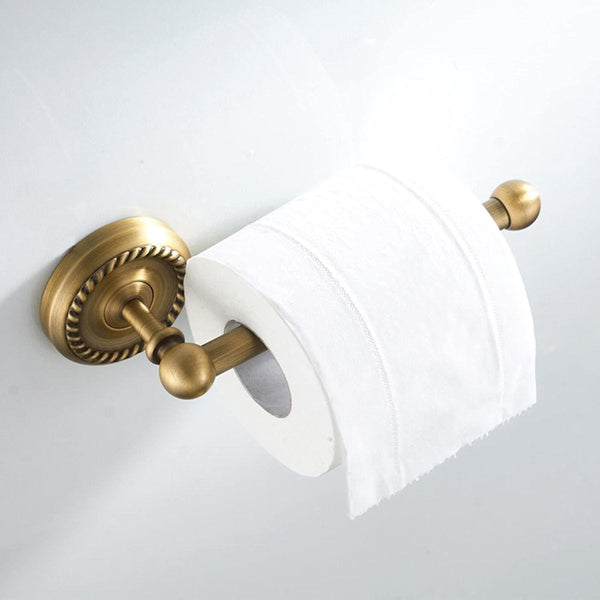 Toilet Roll Holder Paper Bathroom Accessories 200 * 72 67 Mm Brass Wall Mounted Toilet Paper Holders & Storage