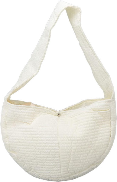 Pet Backpack For Cat And Dogs 40*11*26 Cm Shoulder Carrying Bag Carrier Adjustable Small Cats Pets From 5.5 6.5 Kg White Canvas Pet Transport