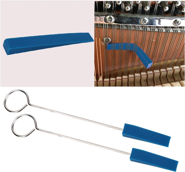 Professional Piano Tuning Kit: Hammer Dampers Mutes & Temperament Strip Blue Piano Accessories