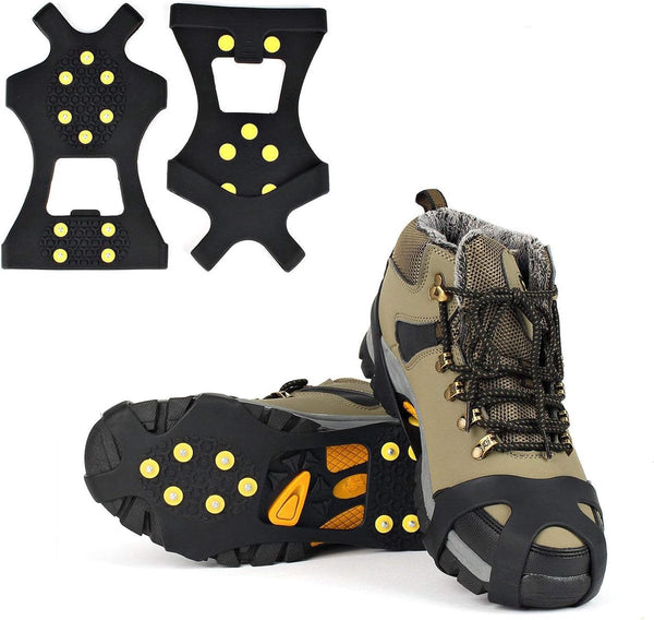 Universal Snow Ice Grips Crampons For Boots Shoes Medium (Eu 36 40) Other Snow Sports Accessories