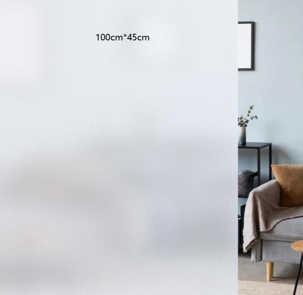 Film Decorative Pvc Anti Glare Privacy Protection Static Adsorption Sticker Suitable For Windows Sliding Doors Bathrooms Offices Meeting Rooms 45Cm X