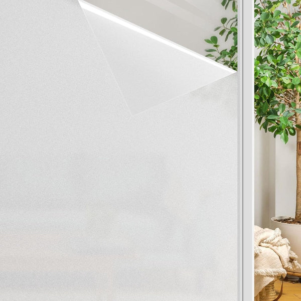 Film Decorative Pvc Anti Glare Privacy Protection Static Adsorption Sticker Suitable For Windows Sliding Doors Bathrooms Offices Meeting Rooms 45Cm X