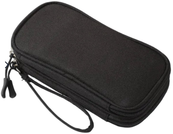 Bag Organizer Electronics & Accessories Cable Storage For Cables And Black 19.5*11*5.5Cm Polyester Storage Bags