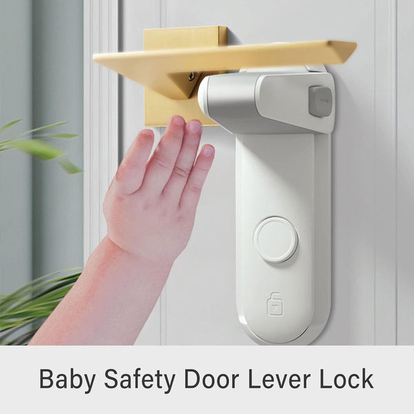 2 Pieces Door Handle Lock Childproof Pet Proof Baby Toddler Safety Door Locks & Lock Mechanisms