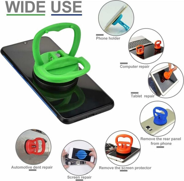 4 Pieces Suction Lifter Car Dent Repair 3Kg Power Universal Dent Repair Kits & Tools