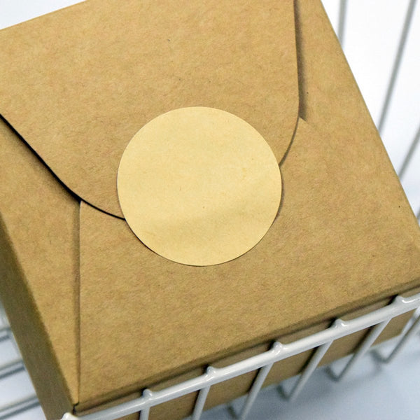 500 Pieces Labels Stickers Round Sealing Food 5Cm Yellow Self Adhesive Removable Easy To Write On And Distinguish For Containers Boxes Bags Kitchen La