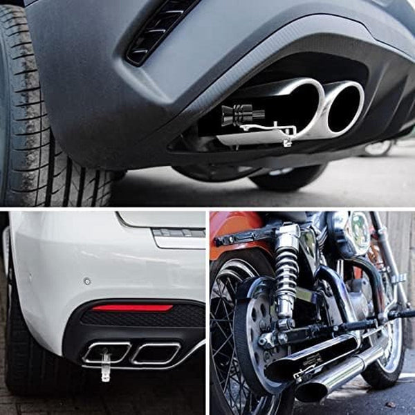 Turbo Whistle Exhaust Ar Modification Sound Simulator Amplifier Car Roar Maker Tail Universal For Displacement 2.0 2.4L Accessories Exhaust Pipes