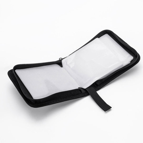 Cd Case Storage Folder Dvd Oxford Cloth With Zipper Bag (Rom)/Dvd Cd/Dvd System Suitable For 40 Cds Or Dvds 16*15.5*4.8Cm Red Storage Boxes