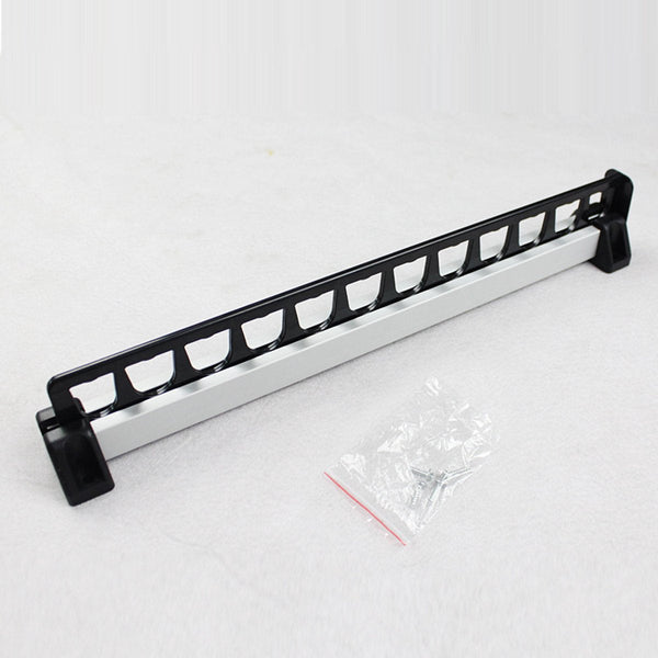 Clothes Hanger 1 Piece Hanging Hooks 315Mm Extendable Pull Out Closet Wardrobe Rail Organizer Metal For 12 Hangers Pack Black Clothes Hangers