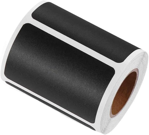 300 Chalkboard Label Labels Kitchen Spice 5.5 X 3.5 Cm Rectangle Black Removable Reusable For Containers Storage Boxes Offices Craft Supplies Stickers