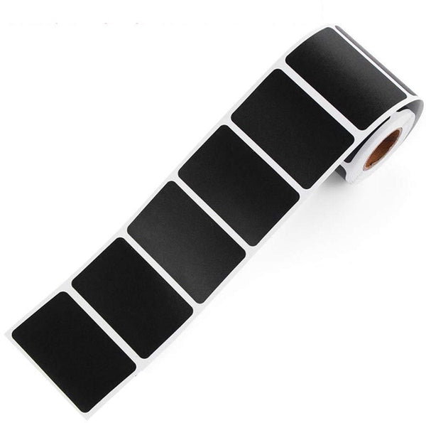 300 Chalkboard Label Labels Kitchen Spice 5.5 X 3.5 Cm Rectangle Black Removable Reusable For Containers Storage Boxes Offices Craft Supplies Stickers