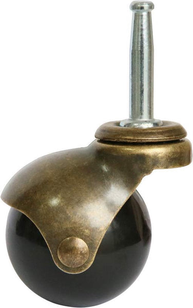 Set Of 4 Furniture Casters 50Mm Swivel Transport Wheels 30Kg Load Capacity Castor Wheels