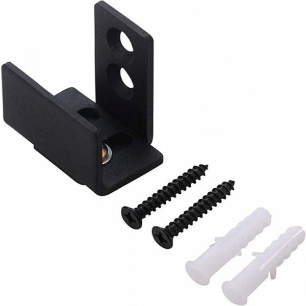 Steel Black Sliding Door Floor Guide For Shed Doors Sliding Door Hardware