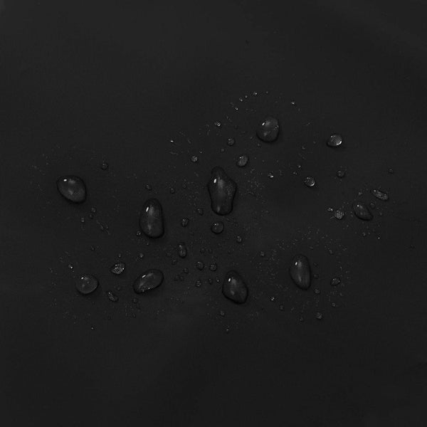 Waterproof Peva Shower Curtain With Rings Black 180X100cm Shower Curtains