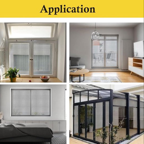 Screen 120 X 250Cm White Mesh Universal Custom Made Make Your Own Anti Mosquito Insect Door Window Screens