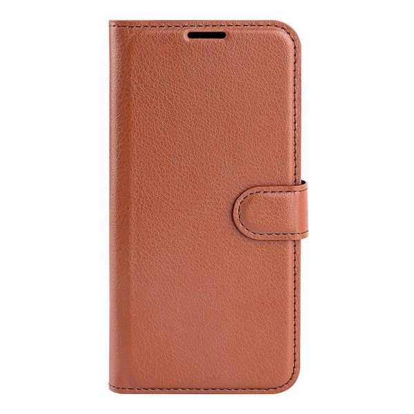 Compatible With Samsung Galaxy A17 5G Brown Horizontal Flip Stand Case Cases Covers & Skins