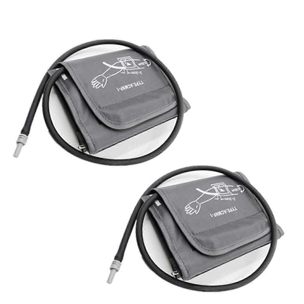 Blood Pressure Cuff For Children 2 Pcs Adjustable 17.2 22.1 Cm Upper Arm Replacement Accessories Compatible With Connection_Of Blood Pressure Monitori