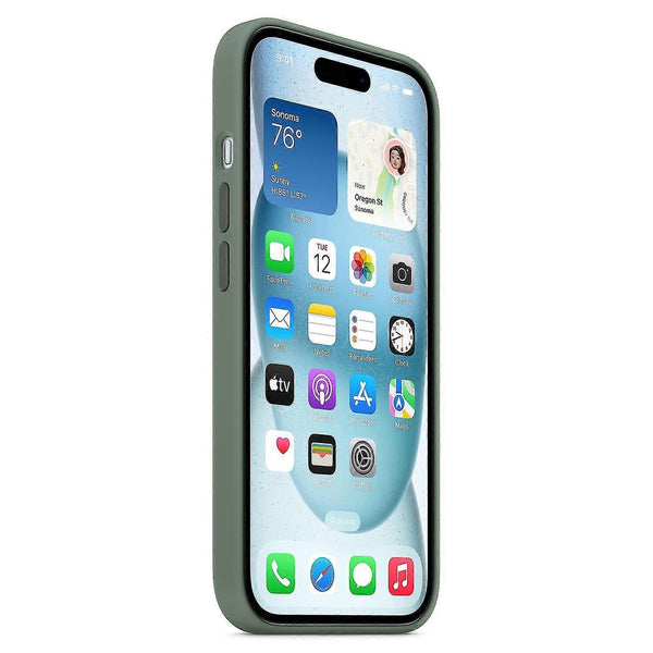 Iphone 15 Case Compatible With Magsafe Scratch Resistant Silicone Red Green Cases Covers & Skins