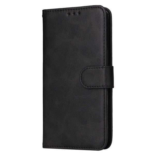 Compatible With Samsung A55 5G Wallet Case Pu Leather Black Card Slots Cases Covers & Skins