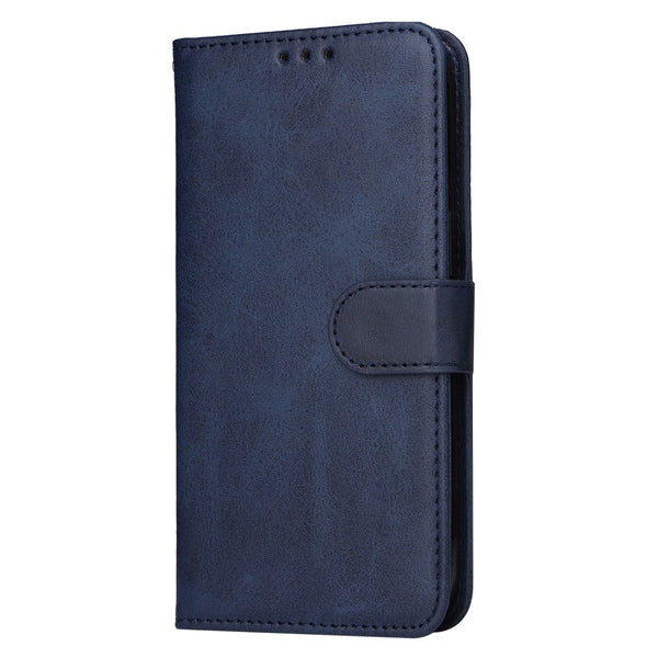 Skalo Pu Leather Wallet Case For Samsung Galaxy A55 5G Blue Cases Covers & Skins