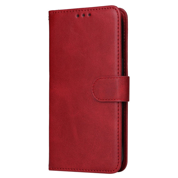 Compatible With Samsung A55 5G Pu Leather Wallet Case Red Cases Covers & Skins