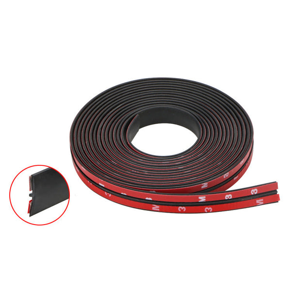 Car Seals 19Mm X 2M Rubber Strip Sound Insulation Noise Reduction Compatible With Multiple Brands Mouldings Trim