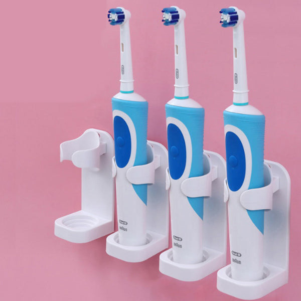 Electric Toothbrush Holder Wall Mounted Stand 4 Pack Compatible With Oral B Electric Toothbrushes