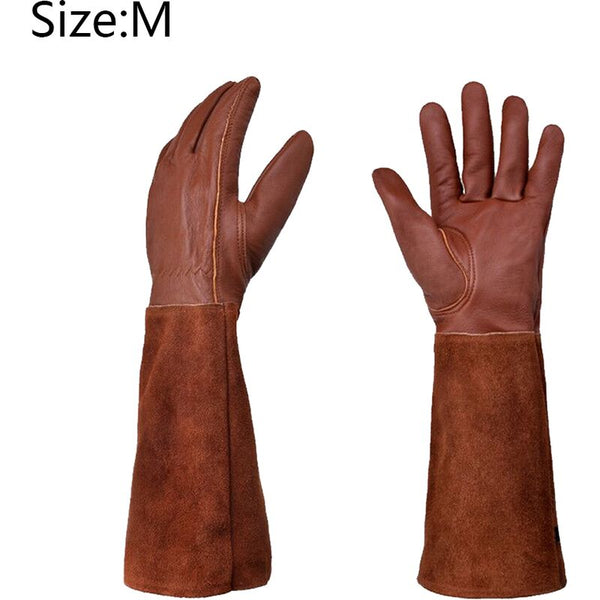 Thorn Proof Gardening Gloves Long Rose Pruning For Women Gardening Gloves & Knee Pads