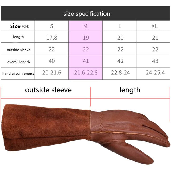 Thorn Proof Gardening Gloves Long Rose Pruning For Women Gardening Gloves & Knee Pads