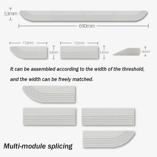 Threshold Strip For Robot Vacuum Cleaner Beige Vacuum Cleaner Parts