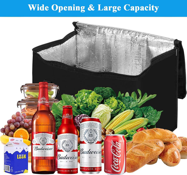 Cooler Bag 40L Insulated Soft For Picnic Grocery And Food Delivery Ice Chests & Coolers