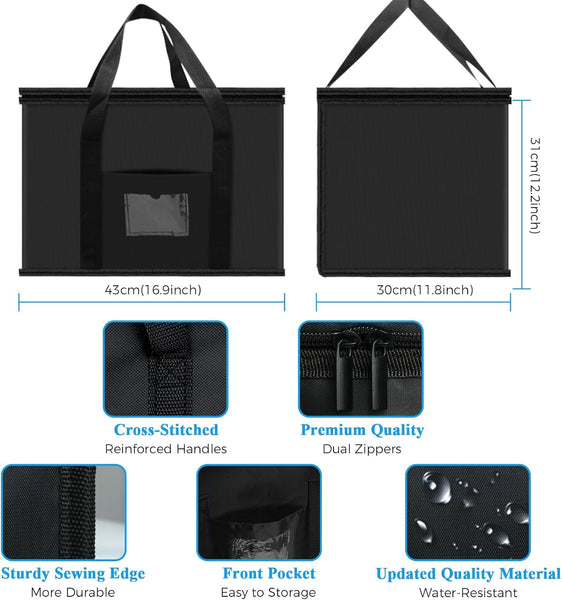 Cooler Bag 40L Insulated Soft For Picnic Grocery And Food Delivery Ice Chests & Coolers
