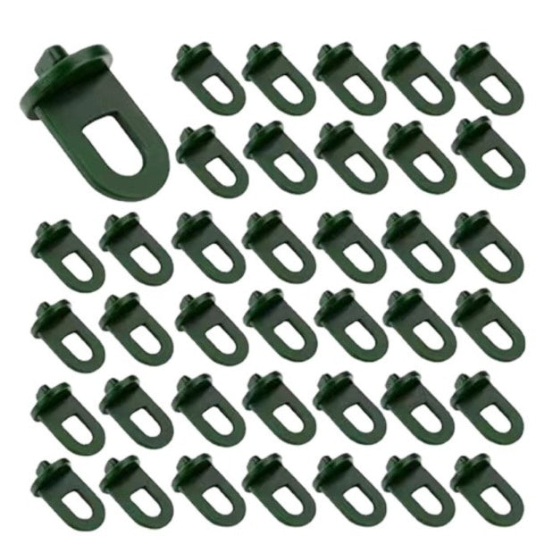 Greenhouse Hanging Clamps 50Pcs Plant Crop Clips Hooks For Gardening Greenhouses