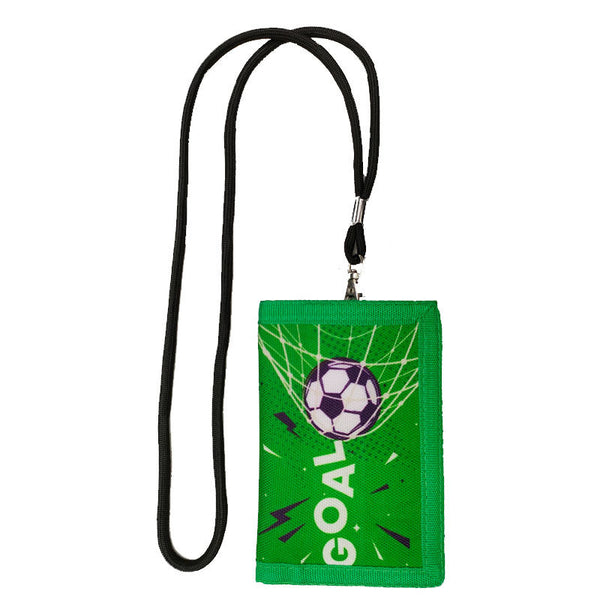 Football Pattern Chest Bag For Boys Mini Wallet Coin Purse Bags