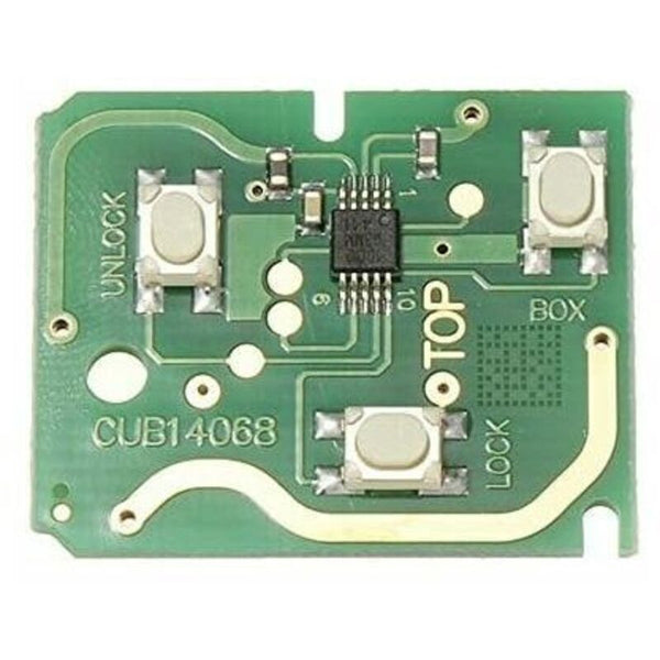 3 Button 433 Mhz Fob Remote Key For Ford Mondeo Fiesta Focus Ka Transit Car Keys Fobs & Remotes