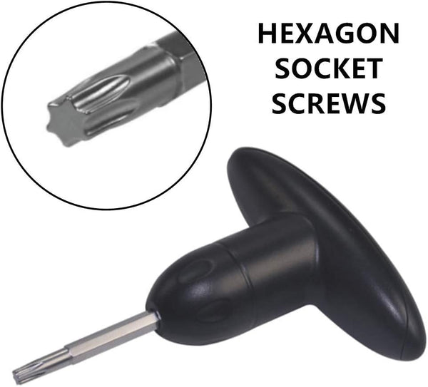 Zqkla Golf Wrench Tool With Head Chisel And Torque Adjustment Golf Spikes & Wrenches