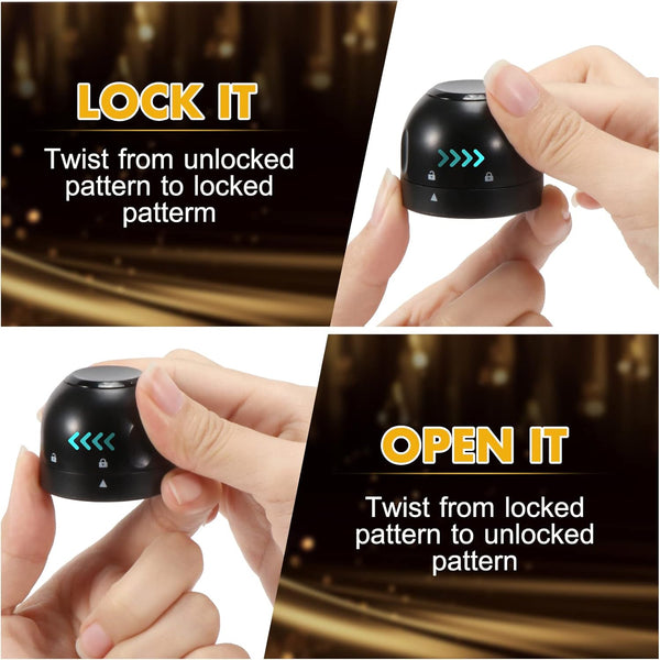4 Pack Reusable Silicone Wine Stoppers Universal Leak Proof Seal For Sparkling Bottle Stoppers