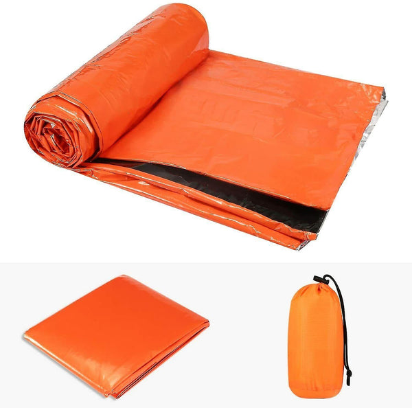 4X Outdoor Emergency Thermal Waterproof Sleeping Bag Camping Survival Bivvy Sack Sleeping Bags