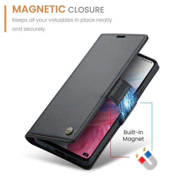 Compatible With Samsung A53 5G Case Caseme Skin Pro Protective Cover Black Cases Covers & Skins
